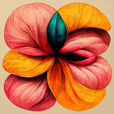 JPG 해외이미지 꽃 백그라운드 일러스트 추상 미술 사람없음 컬러풀 그림 해외202309 해외일러스트 식물 컬러 무늬 문화예술 파일형식