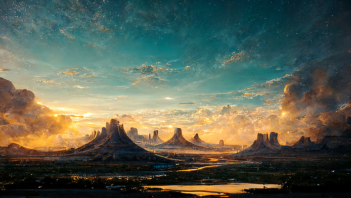 포토 JPG 해외이미지 호수 상상 자연 하늘 추상 산 사람없음 일몰 몽환 해외202309 해외포토 컨셉 무늬 노을 생태계 파일형식