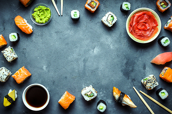 포토 JPG 해외이미지 젓가락 프레임 사람없음 초밥 간장 롤스시 생강초절임 일본음식 카피스페이스 해외202309 해외포토 음식 수저 공백 양념 절임 파일형식