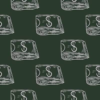 EPS 해외이미지 손 종이 백그라운드 컨셉 지폐 돈 패턴 일러스트 비즈니스 포장 벽지 초록색 금융 경제 달러 흐름 흰색 직물 업무 재산 낙서 인쇄 스케치 투자 빚 계좌 수도권 수입 벡터 반복 해외202309 해외일러스트 컬러 무늬 미술 신체부위 작업 지역 파일형식