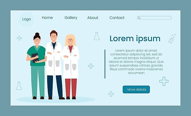 EPS 해외이미지 템플릿 직업 캐릭터 디자인 배너 백그라운드 컨셉 인터넷 일러스트 비즈니스 가족 건강 병원 사람 치료 파란색 약 건강관리 웹 인포그래픽 환자 간호사 의사 도움 플랫 만화 페이지 온라인 돌봄 인터페이스 착륙 화학자 벡터 해외202309 해외일러스트 일러캐릭터 컬러 의학 관계 모션 관리 의료진 과학자 파일형식