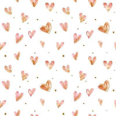 EPS 해외이미지 감정 분홍색 결혼 패턴 일러스트 벽지 수채화 발렌타인데이 사랑 미술 직물 점 황금 천 포장지 손그림 해외202309 해외일러스트 컬러 무늬 포장 데이이벤트 문화예술 이벤트 파일형식 벡터