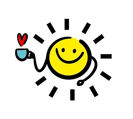 EPS 해외이미지 캐릭터 일러스트 들기 사람없음 태양 하트 낙서 찻잔 심플 해외202309 해외일러스트 일러캐릭터 자연요소 모양 모션 잔 파일형식 벡터