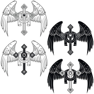 EPS 해외이미지 모양 템플릿 리본 종교 십자가 날개 일러스트 자연 천사 미술 장식 믿음 성경 기도 예수 성직자 문신 심볼 깃털 오브젝트 비둘기 예술가 신화 공상 천국 후광 휘장 신앙심 전설 파라다이스 벡터 해외202309 해외일러스트 감정 종교용품 조류 문화예술 빛 신_종교 생태계 파일형식