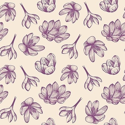 EPS 해외이미지 식물 템플릿 디자인 꽃잎 꽃 음식 잎 꽃무늬 패턴 일러스트 재료 요리 그래픽 페인트 봄 벚꽃 꽃술 직물 양념 개화 맛 낙서 스케치 인도인 천 허브 향신료 유기농 질감 매움 향기 아로마 손그림 향 고립 꽃수술 사프란 채식주의자 벡터 해외202309 해외일러스트 외국인 웰빙 계절 컨셉 무늬 미술 동양인 채식 냄새 향미료 파일형식