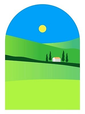 EPS 해외이미지 나무 디자인 배너 유럽 포스터 여행 백그라운드 밭 농업 일러스트 자연 하늘 주택 따뜻함 야외 건물 그래픽 세로 초록색 파란색 태양 농장 마을 봄 이탈리아 프랑스 시골 신선 신용카드 언덕 엽서 내추럴 벡터 해외202309 해외일러스트 자연요소 식물 건축물 계절 나라 산업 컬러 금융 편지 생태계 파일형식