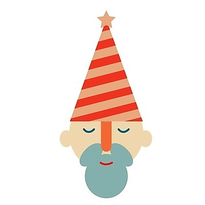 EPS 해외이미지 남자 얼굴 크리스마스 일러스트 한명 신체부위 산타클로스 눈감음 빈티지 산타장식 해외202309 해외일러스트 1 기념일 컨셉 모션 사람 장식 파일형식 벡터