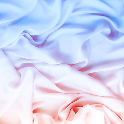 포토 JPG 해외이미지 디자인 분홍색 하늘색 백그라운드 사람없음 화려 고급 실크 부드러움 그라데이션 파스텔톤 해외202309 해외포토 컬러 컨셉 파란색 직물 감각 파일형식