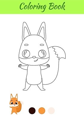 EPS 해외이미지 동물 캐릭터 교육 종이 어린이 선 컬러 일러스트 장난 학교 미술 취미 책 컬러풀 운동 검은색 페인트 유치원 게임 흰색 아기 퀴즈 그리기 만화 연습 그림 다람쥐 윤곽 코믹 페이지 걸음마 벡터 해외202309 해외일러스트 일러캐릭터 모션 놀이 문화예술 건강 사람 설치류 파일형식