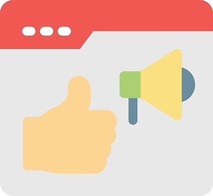 EPS 해외이미지 디자인 캠페인 컨셉 인터넷 일러스트 비즈니스 컴퓨터 디지털 웹 확성기 성장 플랫 목표 계획 서비스 페이지 온라인 마케팅 소셜 벡터 해외202309 해외일러스트 전자제품 파일형식