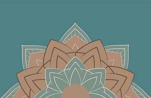 EPS 해외이미지 선 백그라운드 컨셉 일러스트 요가 추상 화려 명상 만다라 벡터 국경 해외202309 해외일러스트 웰빙 무늬 파일형식