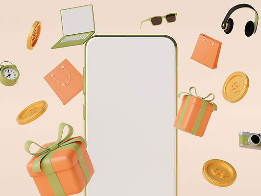 포토 JPG 해외이미지 시계 휴식 사람없음 노트북 스마트폰 쇼핑 상자 선글라스 쇼핑백 노란색 3D 카메라 동전 헤드셋 온라인쇼핑 모바일쇼핑 해외202309 해외포토 안경 컬러 음향기기 컨셉 돈 가방 전자제품 핸드폰 스마트기기 헤드폰 디지털합성 온라인 파일형식