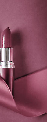 포토 JPG 해외이미지 리본 사람없음 뷰티 보라색 화장품 립스틱 오브젝트 해외202309 해외포토 컬러 파일형식