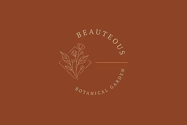 EPS 해외이미지 꽃 일러스트 비즈니스 사람없음 심볼 라인아트 심플 버건디 미니멀 해외202309 해외일러스트 식물 선 빨간색 파일형식 벡터