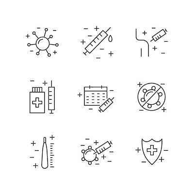 EPS 해외이미지 선 과학 일러스트 건강 병원 주사기 사람 치료 세트 픽토그램 약 의사 바늘 바이러스 보호 질병 예방 윤곽 감염 방패 주사약 테라피 박테리아 고립 면역력 백신 복용 예방접종 증명서 타격 벡터 코로나바이러스 해외202309 해외일러스트 컨셉 의학 의료기기 모션 뷰티 의료진 도구 접종 파일형식