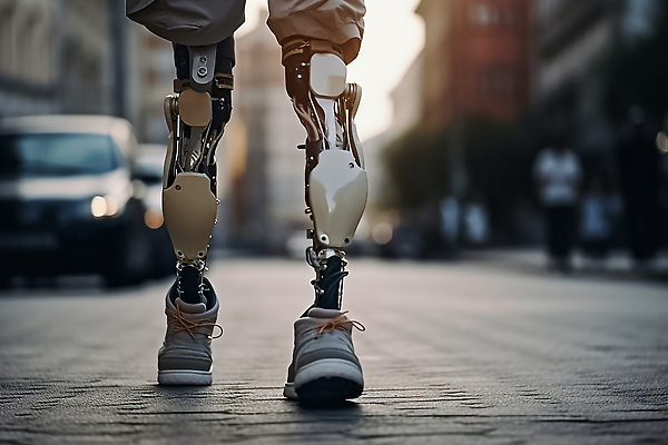 포토 JPG 해외이미지 라이프스타일 남자 어린이 스포츠 거리 건강 사람 성인 사람없음 야외 여름 산책 손상 도시 업무 사회 보행로 닫기 장애인 전쟁 무릎 장애 보철 양발 자극 해외202309 해외포토 계절 길 컨셉 모션 휴식 생활 신체부위 작업 공동체 파일형식