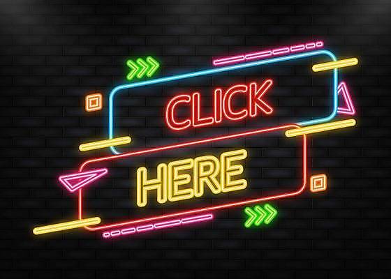 EPS 해외이미지 배너 화살표 선 일러스트 사람없음 사각형 삼각형 네온 클릭 해외202309 해외일러스트 도형 파일형식 벡터