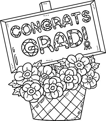 EPS 해외이미지 디자인 행복 실루엣 어린이 선 컬러 일러스트 졸업 그래픽 축하 졸업장 그림 윤곽 손그림 페이지 걸음마 고립 색칠공부 벡터 해외202309 해외일러스트 교육 감정 컨셉 모션 촬영기법 사람 학습 색칠 파일형식