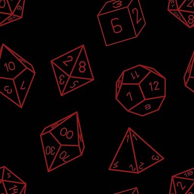 EPS 해외이미지 디자인 실루엣 조각 백그라운드 패턴 일러스트 취미 장식 빨간색 검은색 게임 행운 던지기 플랫 인쇄 큐브 사인 주사위 그림 롤 공상 역할 벡터 해외202309 해외일러스트 컬러 컨셉 무늬 모션 놀이 촬영기법 파일형식