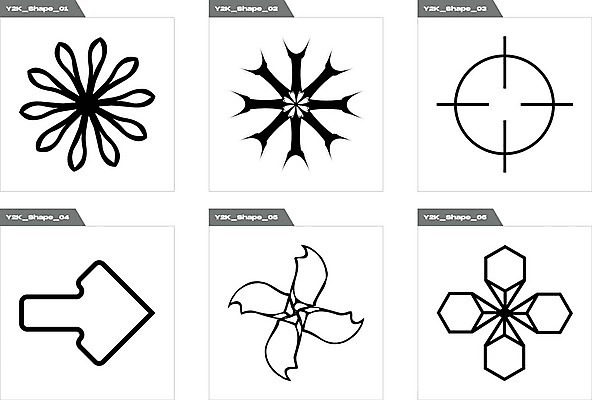 EPS 해외이미지 디자인 화살표 일러스트 추상 사람없음 그래픽 세트 검은색 라인아트 조준 기하학 해외202309 해외일러스트 선 컬러 무늬 파일형식 벡터
