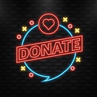 EPS 해외이미지 말풍선 일러스트 타이포그라피 사람없음 컬러풀 하트 심볼 네온 해외202309 해외일러스트 모양 문자 컬러 파일형식 벡터