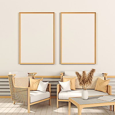 포토 JPG 해외이미지 화분 액자 쿠션 탁자 프레임 실내 사람없음 책 소파 공간 목업 카피스페이스 해외202309 해외포토 가구 의자 내부 공백 파일형식