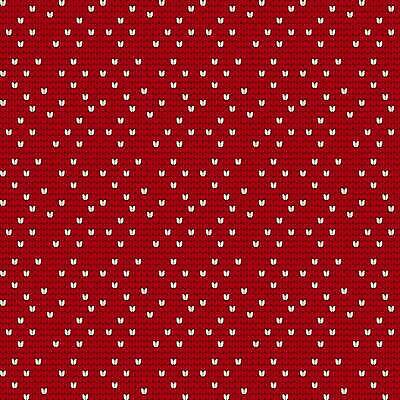 EPS 해외이미지 디자인 패턴 일러스트 사람없음 빨간색 뜨개질 해외202309 해외일러스트 컬러 무늬 취미 파일형식 벡터