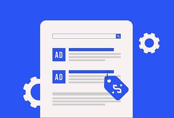 EPS 해외이미지 디자인 컨셉 일러스트 비즈니스 화살 파란색 라벨 디지털 네트워크 가격 가격표 클릭 전자상거래 혁명 마케팅 자동화 벡터 해외202309 해외일러스트 컬러 프레임 파일형식