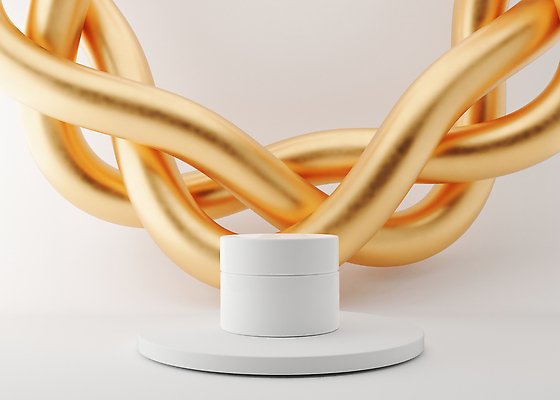 포토 JPG 해외이미지 백그라운드 사람없음 뷰티 화장품 흰색 원형 로션 스킨케어 단상 공병 수분크림 포디움 목업 해외202309 해외포토 도형 컬러 무대 병_담는 파일형식