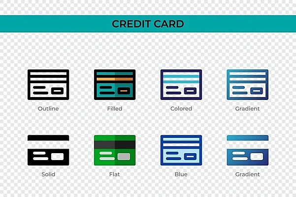 JPG 해외이미지 선 일러스트 타이포그라피 사람없음 신용카드 격자 그라데이션 해외202309 해외일러스트 문자 무늬 금융 파일형식