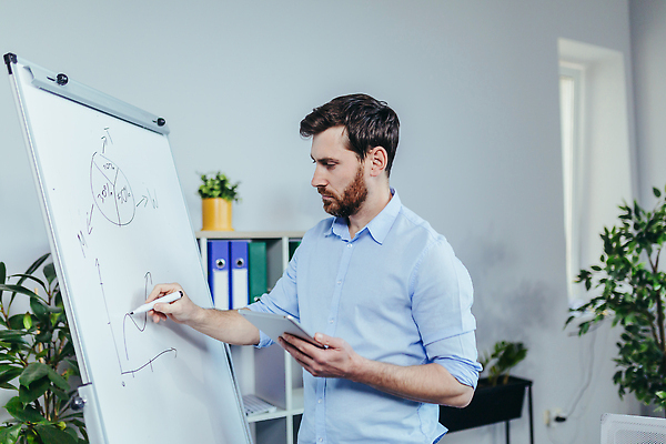 포토 JPG 해외이미지 백인 직업 손 응시 교육 남자 컨셉 비즈니스 사업가 표시 성공 회의 설계 아이디어 설명 한명 사람 성인 금융 사무실 공백 흰색 기록 업무 비즈니스맨 발표 계획 상담원 분석 그림 경영자 화이트보드 개발 브레인스토밍 해외202309 해외포토 서양인 1 시선 컬러 모션 신체부위 경제 작업 직장인 사무원 리더 파일형식