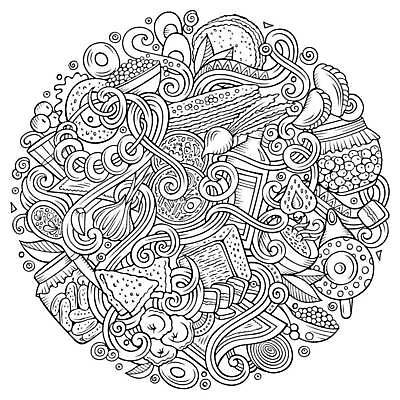 EPS 해외이미지 디자인 열매 빵 일러스트 양파 마늘 요리 장식 주방 식당 숟가락 식사 수확 수프 낙서 상품 잼 만화 스케치 시리얼 오브젝트 피클 러시아 윤곽 손그림 팬케이크 경단 보드카 비트 우크라이나 전국 디테일 해외202309 해외일러스트 식물 유럽 음식 농업 채소 주류 수저 미술 케이크 상점 소스_음식 절임 파일형식 벡터