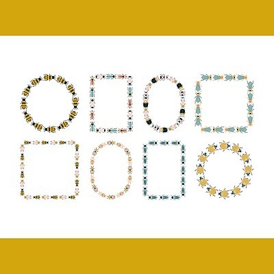 EPS 해외이미지 식물 디자인 곤충 일러스트 자연 프레임 뿔 세트 컬러풀 화환 할로윈 해충 벌레 보호 낙서 인쇄 만화 수집 딱정벌레 콧수염 그림 공상 개미 마법 전국 벡터 해외202309 해외일러스트 동물 꽃 컬러 컨셉 수염 생태계 파일형식