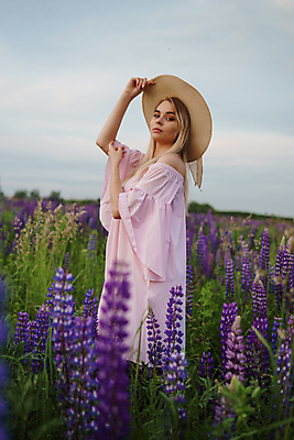 포토 JPG 해외이미지 여자 잎 꽃밭 한명 상반신 성인 야외 뷰티 노을 허브 밀짚모자 내추럴 허브꽃 성인여자한명만 해외202309 해외포토 자연요소 식물 모자_잡화 1 꽃 사람 여자한명만 성인여자만 파일형식