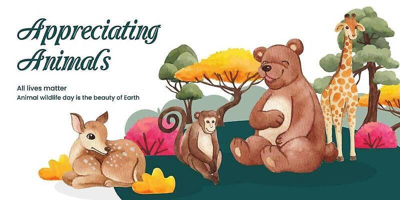 EPS 해외이미지 나무 식물 동물 인터넷 일러스트 아프리카 자연 조류 코끼리 수채화 동물원 고양이 원숭이 호랑이 숲 사자 열대우림 만화 기린 사파리 얼룩말 커뮤니티 서식지 타조 동물상 마케팅 소셜미디어 벡터 해외202309 해외일러스트 나라 포유류 반려동물 조형물 말_동물 생태계 파일형식