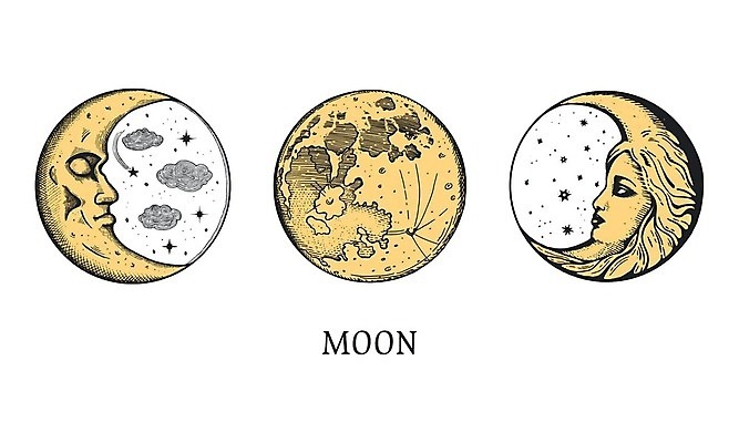 EPS 해외이미지 템플릿 디자인 포스터 백그라운드 컨셉 일러스트 미술 그래픽 장식 검은색 수확 골동품 달 초승달 신비 비밀 스케치 문신 심볼 사인 그림 복고 점성술 마법 판화 기하학 고립 석공 옛날 스타일 벡터 해외202309 해외일러스트 자연요소 컬러 무늬 농업 문화예술 파일형식