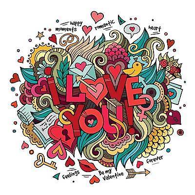 EPS 해외이미지 꽃다발 일러스트 조류 자물쇠 사랑 사람없음 하트 낙서 편지 가득함 입술 레터링 해외202309 해외일러스트 모양 동물 꽃 감정 신체부위 파일형식 벡터