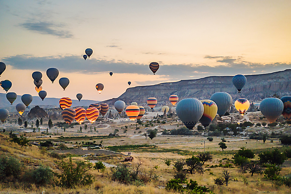 포토 JPG 해외이미지 여행 하늘 사람없음 야외 일몰 로맨틱 열기구 튀르키예 해외202309 해외포토 아시아 컨셉 항공교통 노을 파일형식