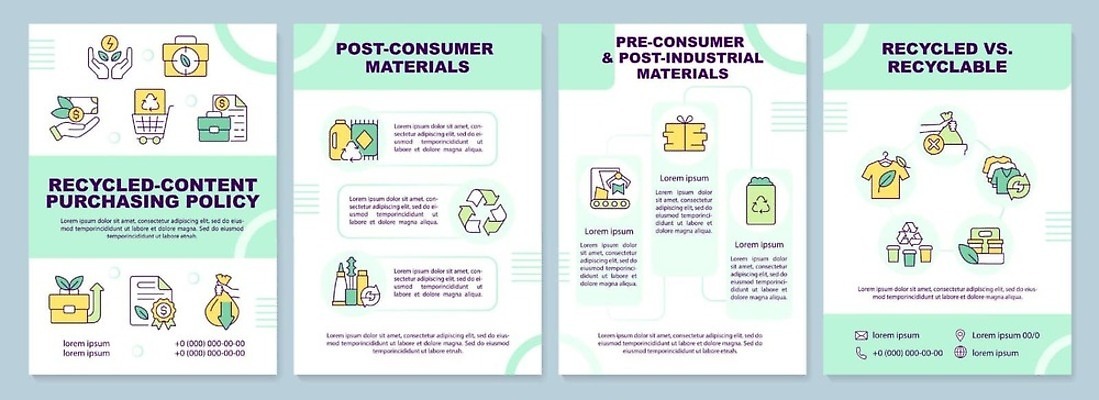 EPS 해외이미지 템플릿 편집 배너 포스터 선 리플렛 컨셉 일러스트 비즈니스 가이드 팜플렛 그래픽 책 세로 초록색 세트 환경 재활용 인포그래픽 덮개 오염 잡지 보고서 친환경 레이아웃 심플 페이지 뉴스레터 유지 낭비 조립 목록 접기 정책 조작 줄이기 프로그램 포트폴리오 해외202309 해외일러스트 직업 컬러 모션 간행물 뚜껑 파일형식 벡터