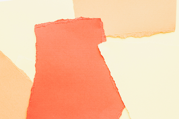 포토 JPG 해외이미지 종이 조각 백그라운드 사람없음 주황색 질감 콜라주 찢어짐 겹침 해외202309 해외포토 컬러 모션 파일형식