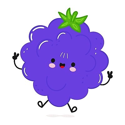 EPS 해외이미지 일러스트 포도 사람없음 귀여움 점프 브이 과일캐릭터 포도캐릭터 해외일러스트 일러캐릭터 캐릭터 컨셉 과일 모션 손짓 파일형식 벡터