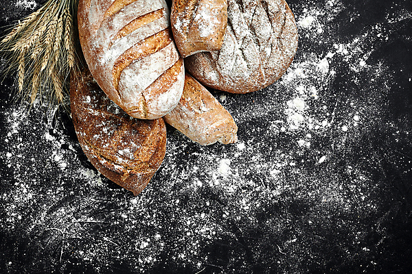 포토 JPG 해외이미지 빵 사람없음 여러개 밀 밀가루 제빵 핸드메이드 카피스페이스 해외202309 해외포토 음식 다수 곡류 제과제빵 공백 가루 파일형식