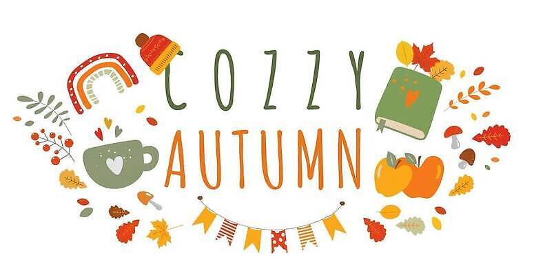 EPS 해외이미지 무지개 단풍 일러스트 나뭇잎 털모자 사람없음 책 초록색 주황색 버섯 머그컵 사과 가랜드 해외202309 해외일러스트 자연요소 모자_잡화 컬러 잎 과일 컵 파티용품 파일형식 벡터