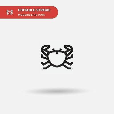 EPS 해외이미지 일러스트 그림자 타이포그라피 사람없음 게 라인아트 해외202309 해외일러스트 문자 선 갑각류 파일형식 벡터