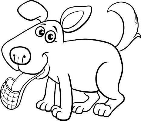 EPS 해외이미지 클립아트 동물 캐릭터 디자인 행복 일러스트 장난 발 슬리퍼 그래픽 책 반려동물 검은색 가축 흰색 유머 개 강아지 만화 그림 코 꼬리 귀 페이지 송곳니 마스코트 색칠공부 벡터 해외202309 해외일러스트 일러캐릭터 감정 컬러 신발 포유류 신체부위 학습 색칠 치아 파일형식