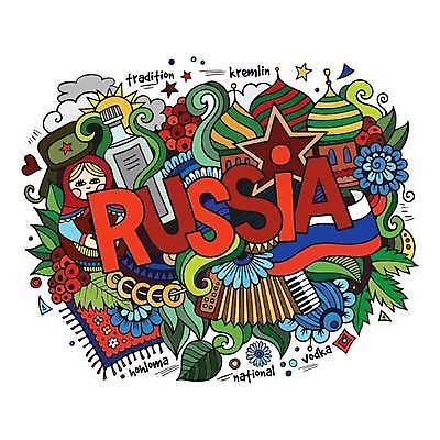 EPS 해외이미지 일러스트 사람없음 궁전 낙서 가득함 러시아 아코디언 마트료시카 레터링 해외202309 해외일러스트 유럽 인형 고건축 건반악기 파일형식 벡터