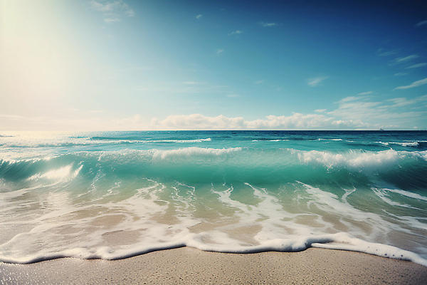 포토 JPG 해외이미지 파도 바다 백그라운드 해변 사람없음 여름 파란색 세계 태평양 대서양 남쪽 마이애미 파라다이스 해외202309 해외포토 계절 컬러 방향 파일형식