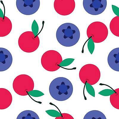 EPS 해외이미지 백그라운드 잎 패턴 일러스트 사람없음 체리 블루베리 해외202309 해외일러스트 식물 무늬 과일 파일형식 벡터