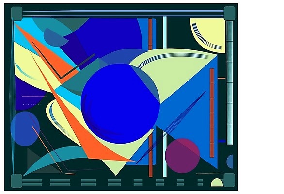 EPS 해외이미지 모양 디자인 백그라운드 일러스트 벽지 추상 그래픽 장식 파란색 빛 컬러풀 노란색 우주 희망 에너지 역동적 공상 엘리먼트 벡터 해외202309 해외일러스트 감정 컬러 컨셉 무늬 파일형식