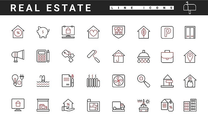 EPS 해외이미지 편집 손 디자인 선 돈 일러스트 비즈니스 열쇠 아파트 주택 건물 빨간색 금융 세트 픽토그램 세일 검은색 웹 거래 재산 선택 구매 당구 중개인 심볼 계약 서비스 사인 검색 상업 윤곽 법 보험 대여 대출 경영 렌탈 부동산중개인 얇은 예산 진짜 집주인 차고 타격 벡터 해외202309 해외일러스트 직업 건축물 컬러 컨셉 인터넷 모션 부동산 신체부위 경제 쇼핑 구기 주인 파일형식